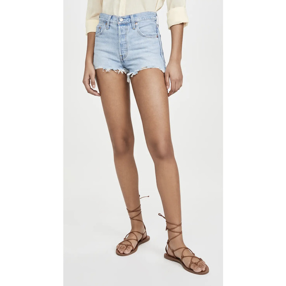 Levi's 501 Original Shorts - Size 29 / Luxor Heat - Picture 1 of 8